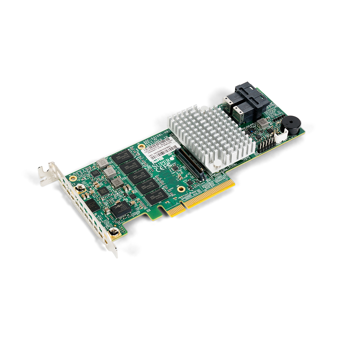 RAID контроллер Supermicro AOC-SLG3-2H8M2-O